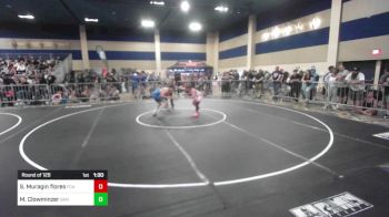 120 lbs Round Of 128 - Shayne Muragin Flores, Fca Hi Wc vs Mason Clowminzer, San Marcos HS