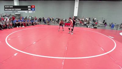 132 lbs Alex Gau, Minnesota Blue vs William Du Chemin, Wisconsin Blue