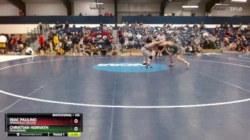 125 lbs Quarterfinal - Isiac Paulino, Springfield College vs Christian Horvath, Muhlenberg