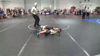 73 lbs Quarterfinal - Gunner Barron, BlackCat WC vs Presten Salcedo, RoughHouse WC