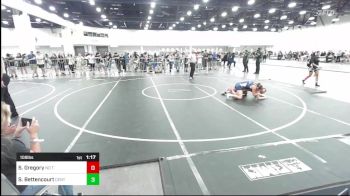 109 lbs Round Of 32 - Samantha Gregory, No Team vs Suri Bettencourt, Central Coast Most Wanted