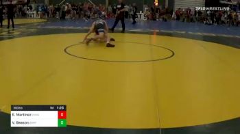 160 lbs Prelims - Ezekiel Martinez, Yuma Wrestling vs Vince Beeson, Broomfield