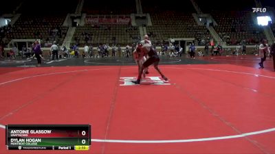 165 lbs Quarterfinal - Dylan Hogan, Montreat College vs Antoine Glasgow, Unattached