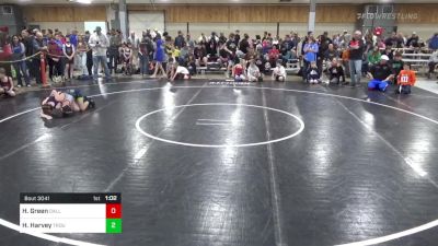 I 100 lbs Quarterfinal - Hunter Green, Dallas vs Hunter Harvey, Trout Run