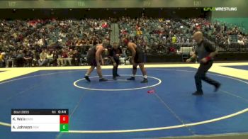 285 lbs 3rd Place - Kaimana Wa'a, Cresent Valley vs Andrew Johnson, Poway