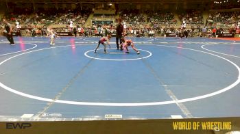 46 lbs Consi Of 8 #1 - Ryder Gatt, Backyard Brawlers vs Chase Freeman, Tahlequah Wrestling Club