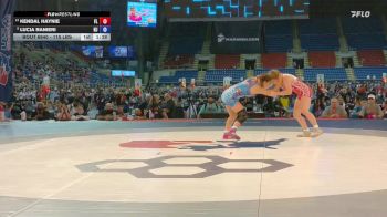 115 lbs Cons. Semis - Kendal Haynie, FL vs Lucia Ranieri, NJ