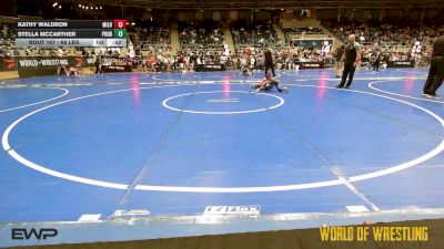 66 lbs Consolation - Kathy Waldron, Milo Wrestling Club vs Stella McCarther, Prodigy Elite Wrestling