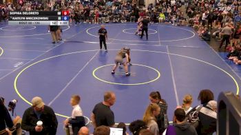 126 lbs Champ. Round 2 - Sophia DeLoreto, Niagara Wheatfield vs Kaitlyn Mieczkowski, Sweet Home