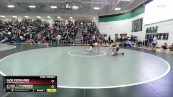 138 lbs Cons. Round 1 - Jack Ziegemeier, Spartan Wrestling Club vs Stone Turnbough, One Unit Wrestling Academy