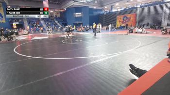 145 lbs 3rd Place Match - Paige Jox, Mt Lebanon vs Faith Bane, New Bern