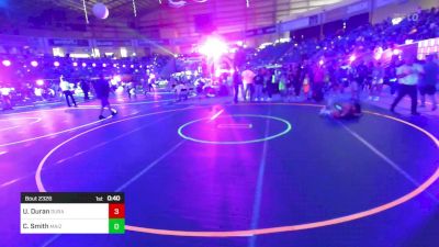120 lbs Consolation - Urijah Duran, Duran Elite vs Cooper Smith, Maize WC