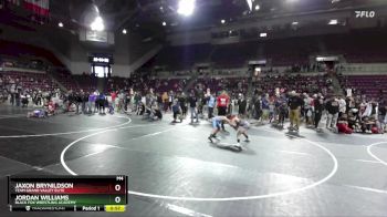 82 lbs Semifinal - Jordan Williams, Black Fox Wrestling Academy vs Jaxon Brynildson, Team Grand Valley Elite