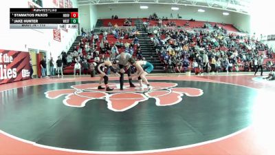 113 lbs Semifinal - Stamatios Paxos, North Canton (Hoover) vs Jake Hunter, Westlake