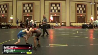 75 lbs Quarterfinals (8 Team) - Sebastion Franco, SVRWC Silver vs Zack Parsons, Armory WA Black