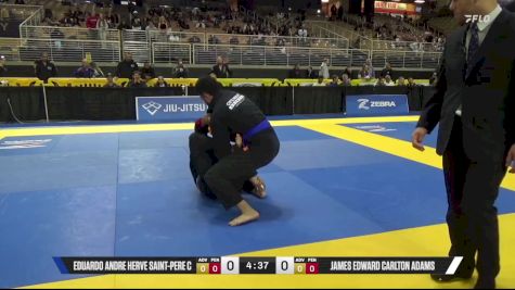 James Edward Carlton Adams vs Eduardo Andre Herve Saint-Pere C 2025 Pan Jiu Jitsu IBJJF Championship