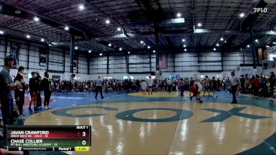 106 lbs Semifinals (4 Team) - Chase Collier, PIT BULL WRESTLING ACADEMY vs Javan Crawford, GREAT NECK WC - GOLD