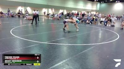 138 lbs Round 1 (6 Team) - Brody Neighbor, Iowa Black vs Trever Young, Storm Wrestling