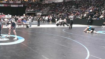 5A 150 lbs Semifinal - Mateo Tapia, Cleveland vs James Rowan Langell, Las Cruces