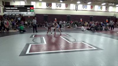 135 lbs 5th Place Match - Kara Knipper, East Buchanan vs Kennedi Bevans, Independence