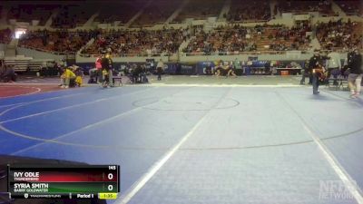 145 lbs Quarterfinal - Syria Smith, Barry Goldwater vs Ivy Odle, Thunderbird