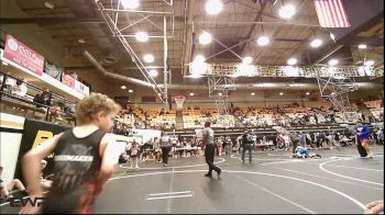 52-55 lbs Rr Rnd 3 - Mason Shumaker, F-5 Grappling vs Alec Arnold, Del City Little League Wrestling