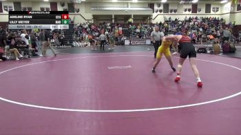 JV-17 lbs Semifinal - Lilly Meyer, Marion vs Adeline Ryan, Cedar Falls