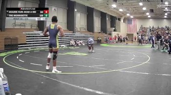 174 lbs Champ. Round 2 - Akazee Kum Akab A Sei, St. Andrews University vs Tre Morrisette, Life University