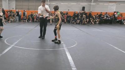 76 lbs Round 3 (6 Team) - Austyn Wilson, Donahue WA vs Charlie Kelly, Florida Scorpions