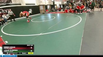 160 lbs Champ. Round 2 - Kerem Ozkan, Redondo Union vs Logan Alawneh, Temecula Valley