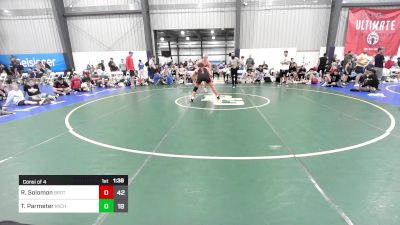 175 lbs Consi Of 4 - Ryan Solomon, Brothers Of WOW vs Tyler Parmeter, Michigan Premier Blue