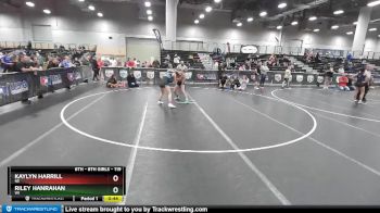 119 lbs Semifinal - Kaylyn Harrill, NE vs Riley Hanrahan, WI