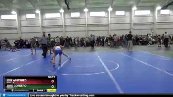 84 lbs Finals (2 Team) - Jon Whitbred, M2TC vs Jose Cordero, VA Elite