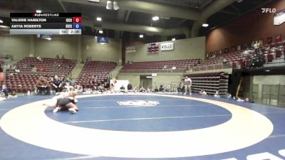 160 lbs Finals (8 Team) - Valerie Hamilton, Iowa Central Community College vs Anyia Roberts, Southeast CC