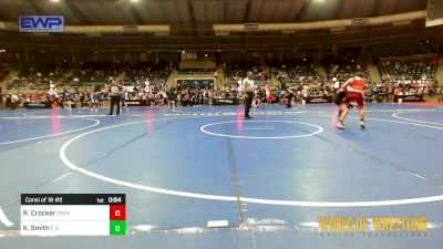 96 lbs Consi Of 16 #2 - Ryan Crocker, Open Mats vs Kamdyn Smith, F-5 Grappling