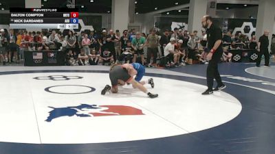 65 kg Champ. Rd Of 128 - Dalton Compton, Baton Rouge Training Center vs Nick Dardanes, Adams State University