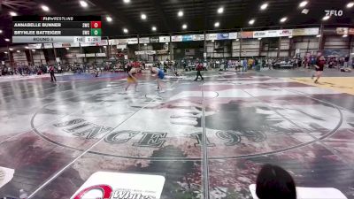 Round 5 - Annabelle Bunner, Stanley Wrestling Club vs Brynlee Batteiger, Stanley Wrestling Club