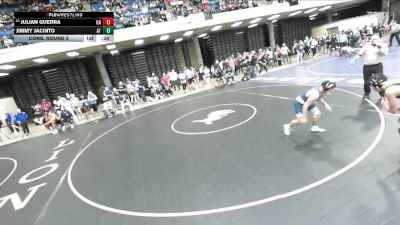 126 lbs Cons. Round 2 - Julian Guerra, Glenbard North vs Jimmy Jacinto, Addison Trail