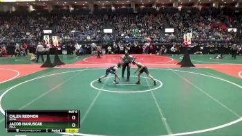 80 lbs Cons. Round 3 - Jacob Hanuscak, POLA vs Calen Redmon, BTWA