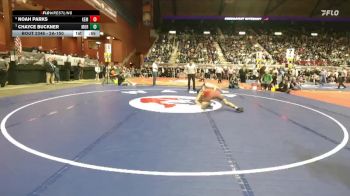 2A-150 lbs 5th Place Match - Chayce Buckner, Moorcroft vs Noah Parks, Kemmerer