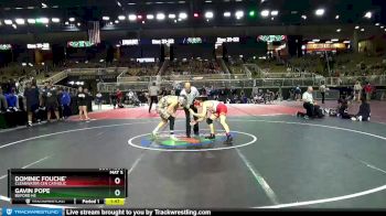 145 lbs Champ. Round 1 - DOMINIC FOUCHE`, Clearwater Cen Catholic vs Gavin Pope, Buford HS