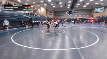 285 lbs Cons. Round 3 - Christian Young, Blanchard vs Evan Harris, El Paso Coronado