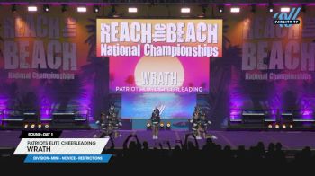 Patriots Elite Cheerleading - Wrath [2025 L1 Mini - Novice - Restrictions Day 1] 2025 ACDA Reach the Beach All Star Grand Nationals