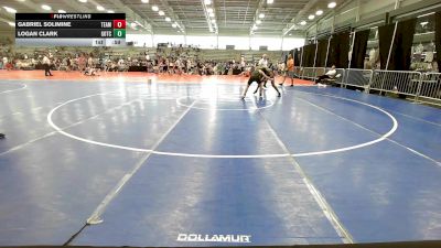 127 lbs Rr Rnd 2 - Gabriel Solimine, Team Germantown vs Logan Clark, Team Gotcha