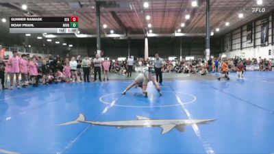180 lbs Semis (4 Team) - Gunner Ramage, BELIEVE TO ACHEIVE vs Noah Prahl, NOVA WRESTLING CLUB