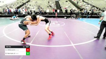 150-I lbs Consi Of 8 #2 - AJ DiGiovanni, Bitetto Trained Wrestling vs Barry Norman Jr, Rhino Wrestling