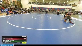 145 lbs Champ. Round 1 - Brendan Bleau, Gallatin (Bozeman) vs Fabian Avalos`, American Falls