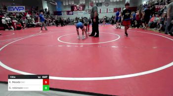 73 lbs Rr Rnd 2 - Isaiah Mattox, Salina Wrestling Club vs Bronson Fletcher, Miami