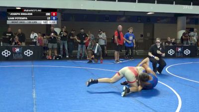 135 lbs Cons. Semis - Joseph Englese, ISI WC vs Liam Potempa, Lake Zurich Cubs
