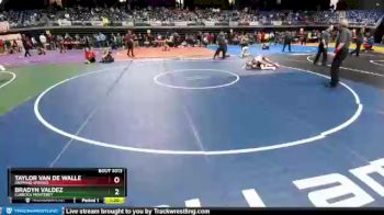 5 lbs Champ. Round 1 - Taylor Van De Walle, Dripping Springs vs Bradyn Valdez, Lubbock Monterey